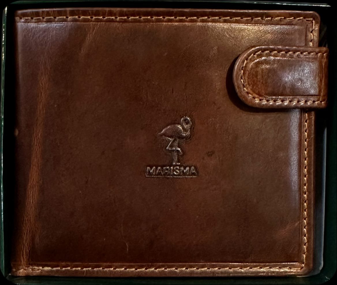 CARTERA MARCA MARISMA ESPAÑA COLOR MARRON – CARTERA HOMBRE