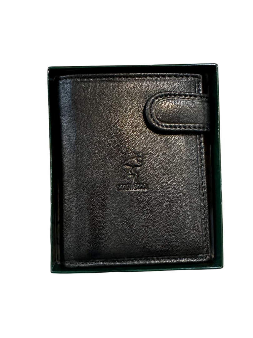 CARTERA MARCA MARISMA ESPAÑA COLOR NEGRA – CARTERA HOMBRE