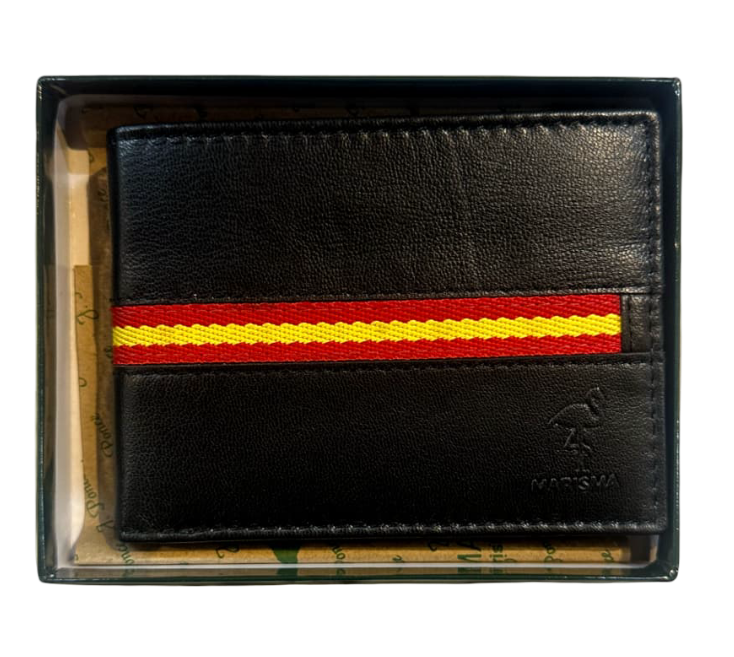 CARTERA MARCA MARISMA ESPAÑA COLOR NEGRA CON BANDERA ESPAÑA – CARTERA HOMBRE