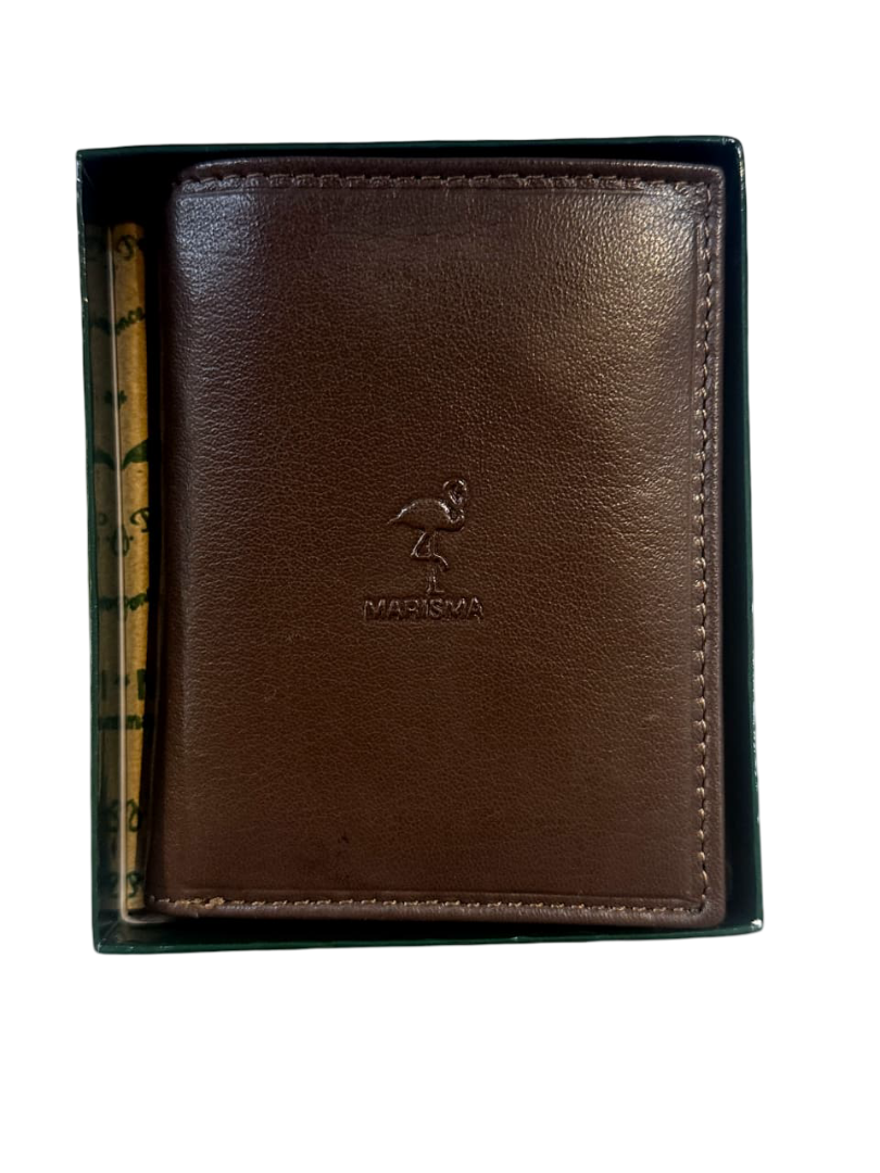 CARTERA MARCA MARISMA ESPAÑA COLOR MARRON OSCURO – CARTERA HOMBRE
