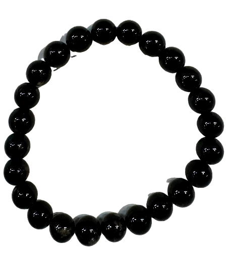 TURMALINA NEGRA ENERGETICA – PULSERA MINERAL