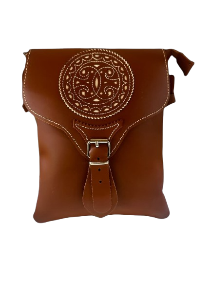 ESPAÑA UBRIQUE MUJER COLOR MARRON CLARO – BOLSO PIEL