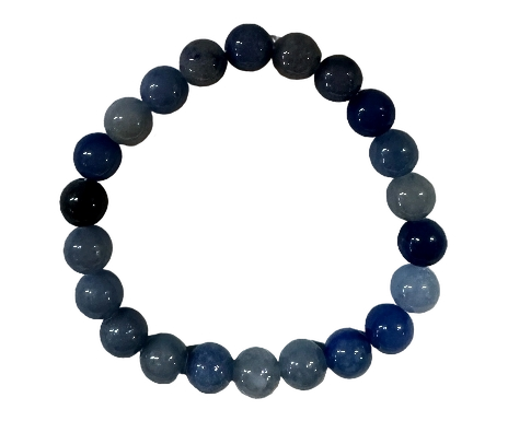 AVENTURINA AZUL TRANQUILIDAD – PULSERA MINERAL