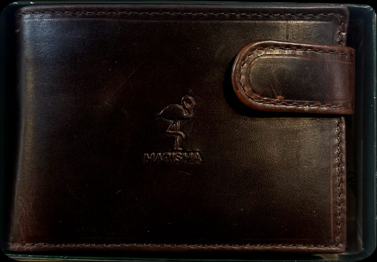 CARTERA MARCA MARISMA ESPAÑA COLOR MARRON OSCURO – CARTERA HOMBRE