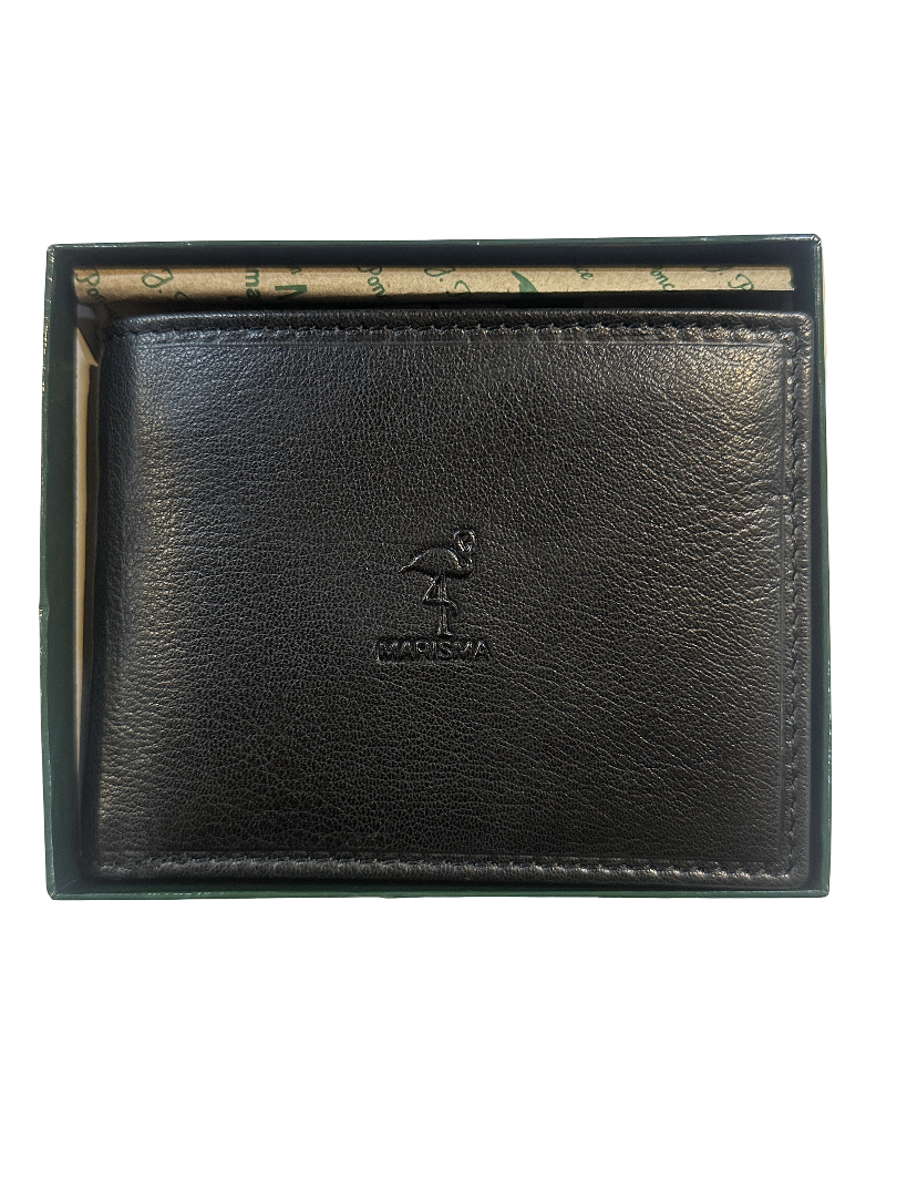 CARTERA MARCA MARISMA ESPAÑA COLOR NEGARA – CARTERA HOMBRE