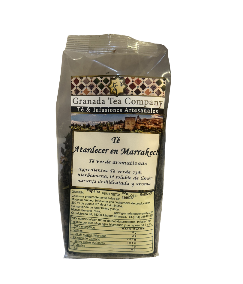 TE ATARDECER EN MARRAKECH