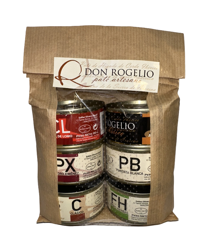 SURTIDO PATES ARTESANOS DE ARACENA – DON ROGELIO