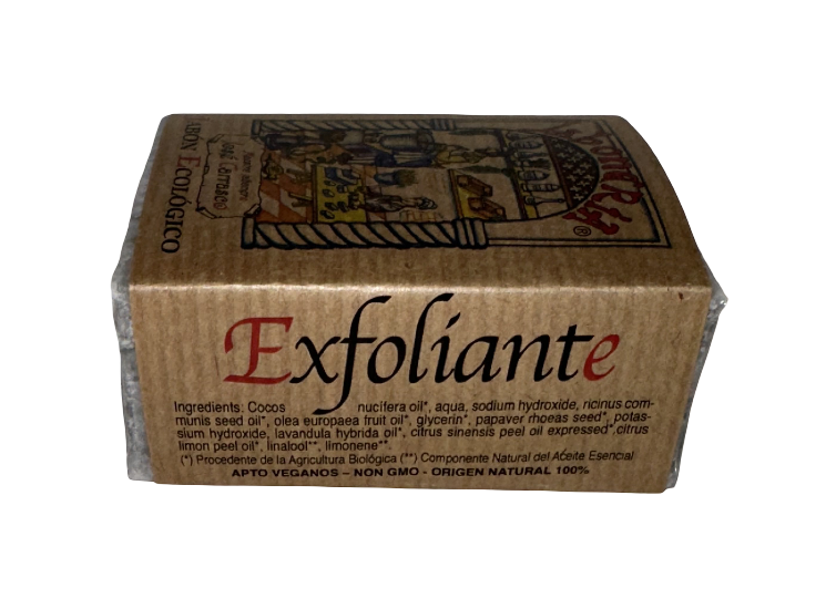 EXFOLIANTE – JABON ECOLOGICO